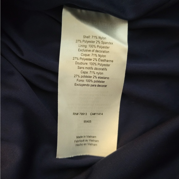 Motherhood Maternity Lace Gender Reveal Dress - Picture 11 of 11